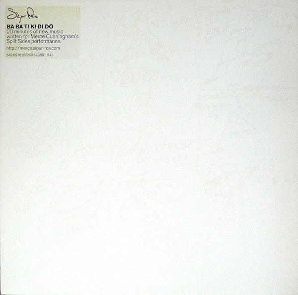 Sigur Rós : Ba Ba Ti Ki Di Do (12", S/Sided, Etch)