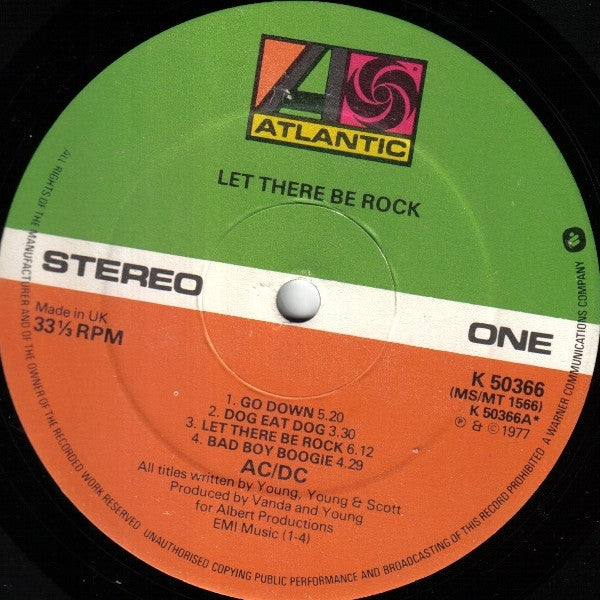 AC/DC : Let There Be Rock (LP, Album)