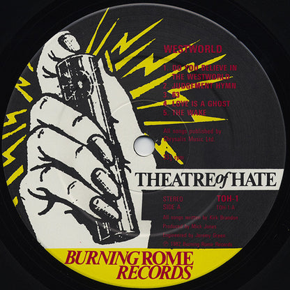 Theatre Of Hate : Westworld (LP, Album)