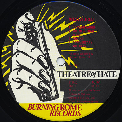 Theatre Of Hate : Westworld (LP, Album)