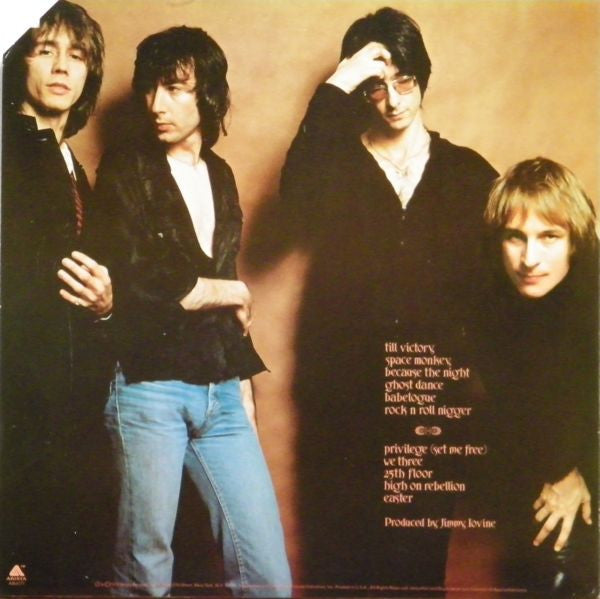 Patti Smith Group : Easter (LP, Album, Promo, Pit)