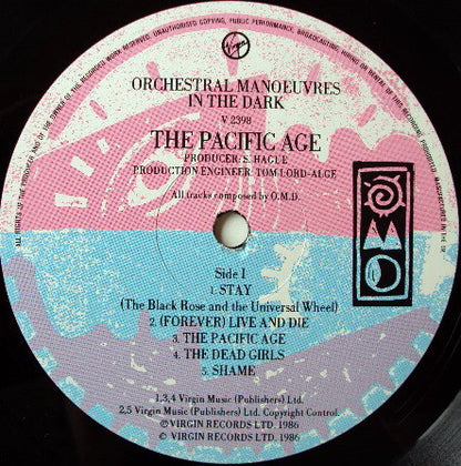 Orchestral Manoeuvres In The Dark : The Pacific Age (LP, Album)