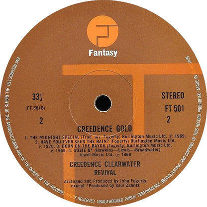 Creedence Clearwater Revival : Creedence Gold (LP, Comp)