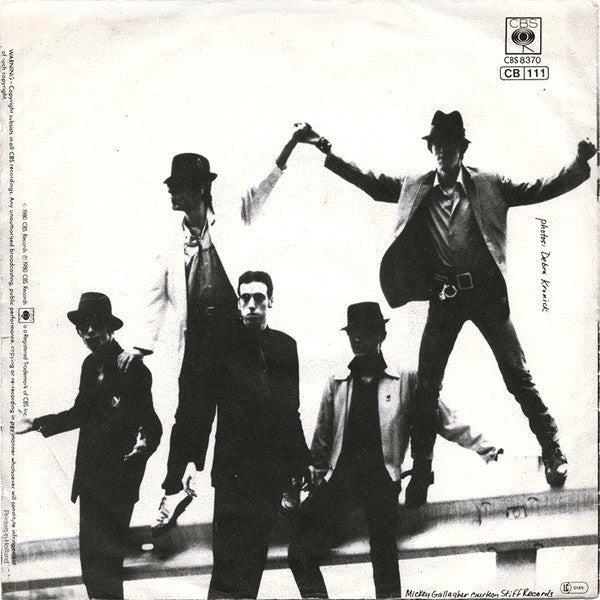 The Clash : Train In Vain / Bankrobber (7", Lar)