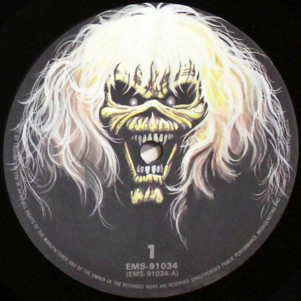 Iron Maiden : The Number Of The Beast (LP, Album, Mat)