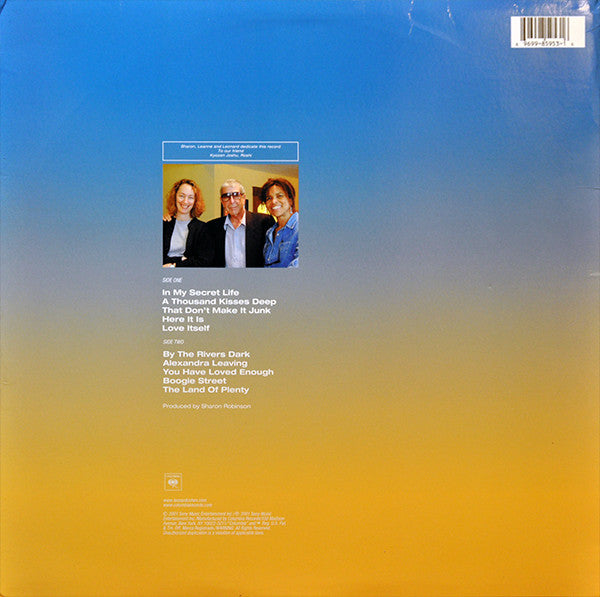 Leonard Cohen : Ten New Songs (LP, Album)