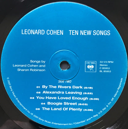 Leonard Cohen : Ten New Songs (LP, Album)