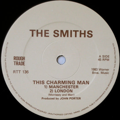 The Smiths : This Charming Man (12", Single, RE, Ban)