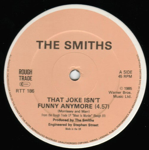 The Smiths : That Joke Isn't Funny Anymore (12", Single, EMI)