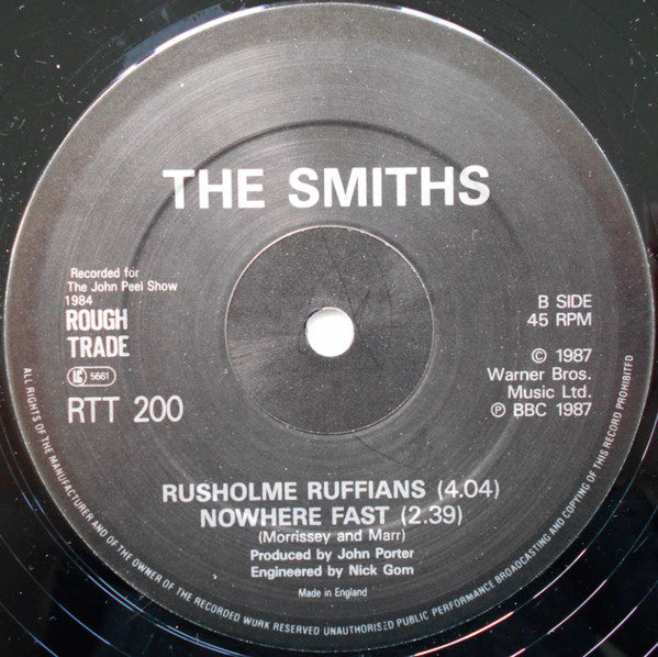 The Smiths : Last Night I Dreamt That Somebody Loved Me (12", Single, CBS)