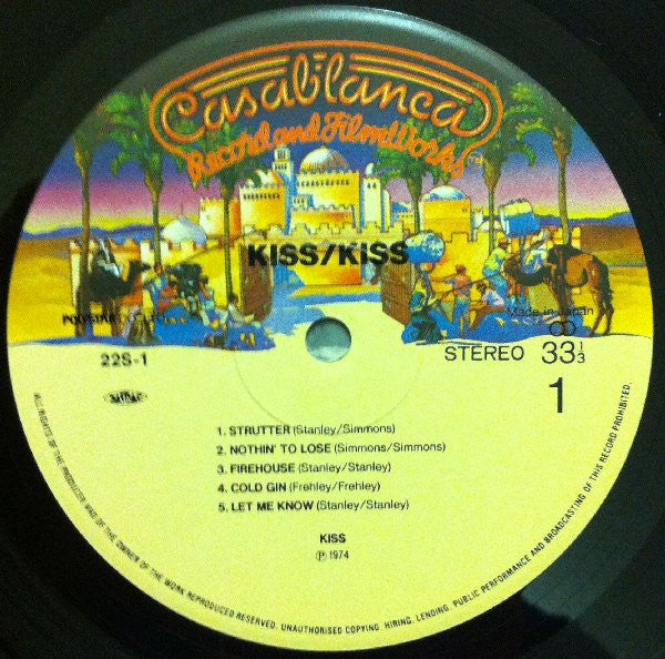 Kiss : Kiss (LP, Album, RE)