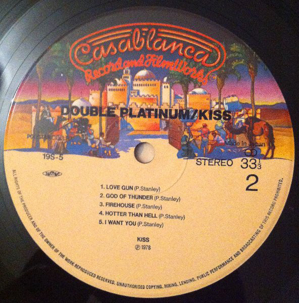 Kiss : Double Platinum (2xLP, Comp, RE, Gat)