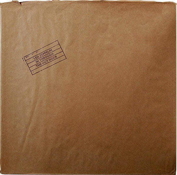 Led Zeppelin : In Through The Out Door (LP, Album, "D")