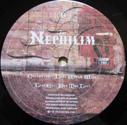 Fields Of The Nephilim : The Nephilim (LP, Album, Gat)