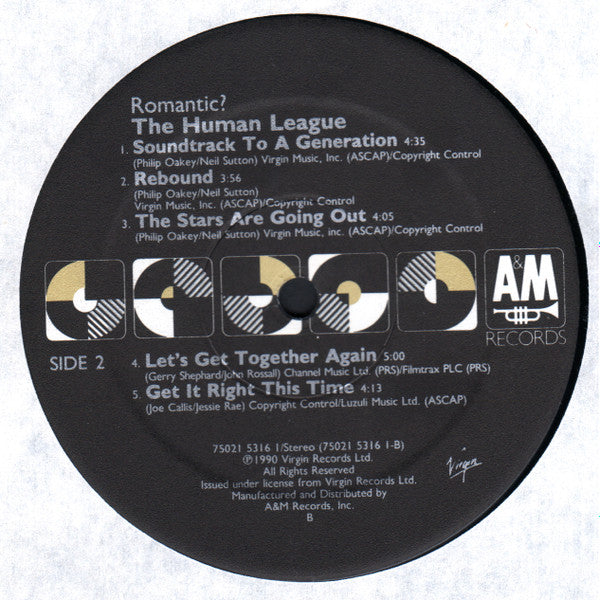 The Human League : Romantic? (LP, Album)