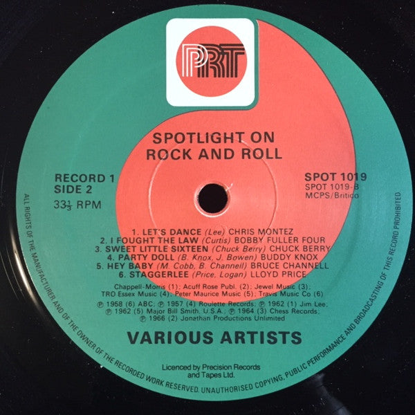 Various : Spotlight On Rock 'N' Roll (2xLP, Comp)