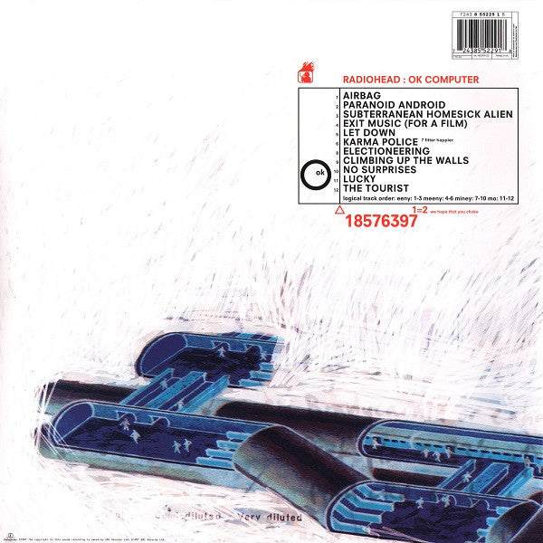 Radiohead : OK Computer (2xLP, Album, Gat)