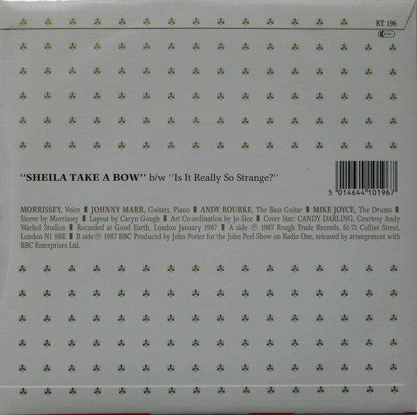 The Smiths : Sheila Take A Bow (7", Single, EMI)