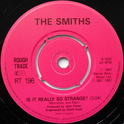 The Smiths : Sheila Take A Bow (7", Single, EMI)