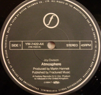 Joy Division : Atmosphere (12", Single)