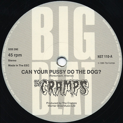 The Cramps : Can Your Pussy Do The Dog? (12", Single)