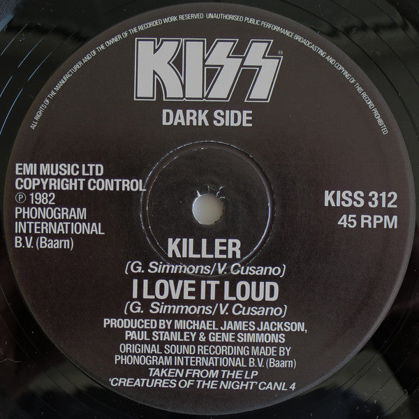 Kiss : Killer (12")