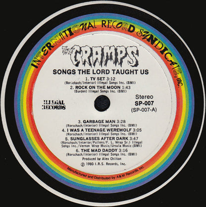 The Cramps : Songs The Lord Taught Us (LP, Album, RP, Ter)