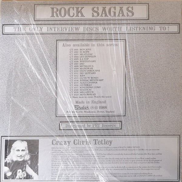 Led Zeppelin : The Chris Tetley Interviews (12", Pic, Unofficial)