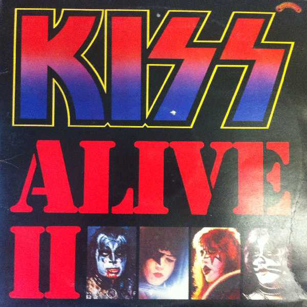 Kiss : Alive II (2xLP, Album, Red)