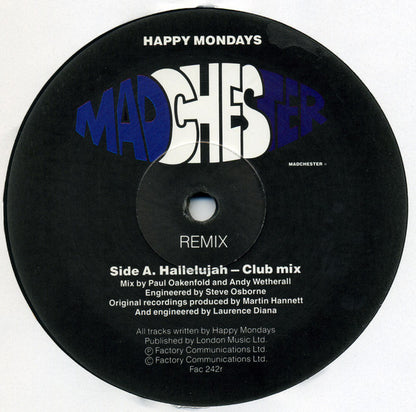 Happy Mondays : Madchester Rave On (Remixes) (12", Single)