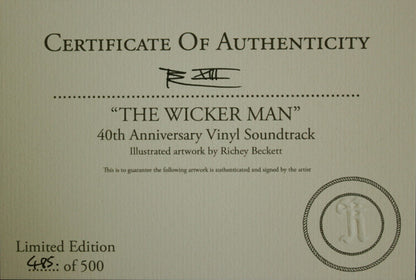 Paul Giovanni, Gary Carpenter : The Wicker Man  (LP, Album, Ltd, Num)