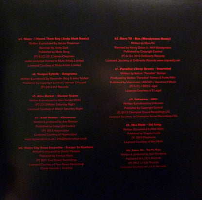 John Talabot : DJ-Kicks (2xLP, Comp + CD, Mixed, Car)