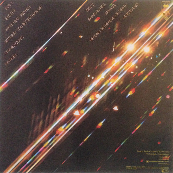 Judas Priest : Stained Class (LP, Album, RE)