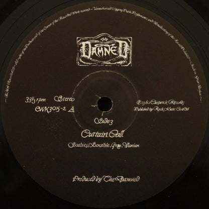 The Damned : The Black Album (2xLP, Album)