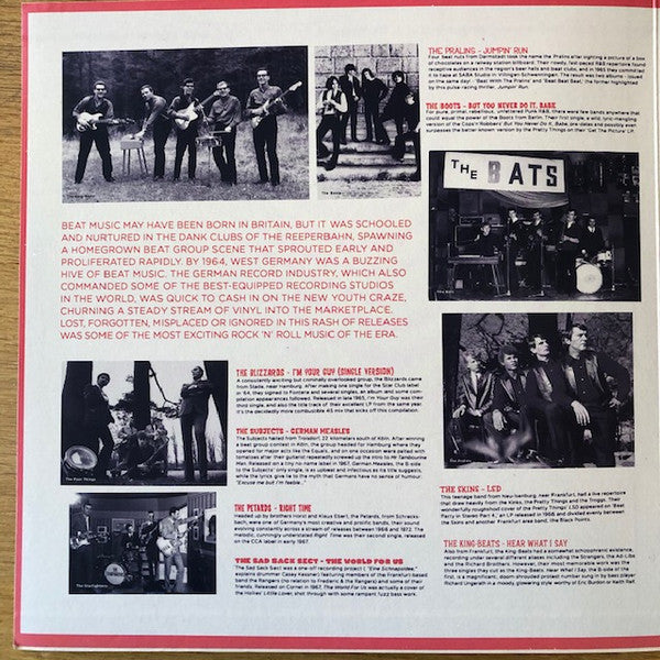 Various : German Measles Volume 1 - Flames Of Love: '60s Beat, Garage & R&B From Germany (LP, Comp, Gat)