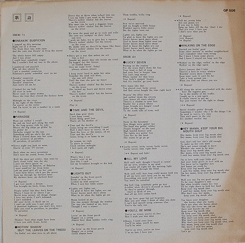 Dr. Feelgood : Sneakin' Suspicion (LP, Album)