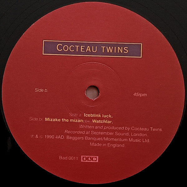 Cocteau Twins : Iceblink Luck (12", Single)