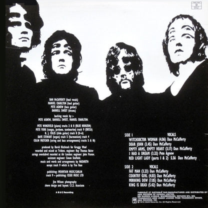 Nazareth (2) : Nazareth (LP, Album, RE)