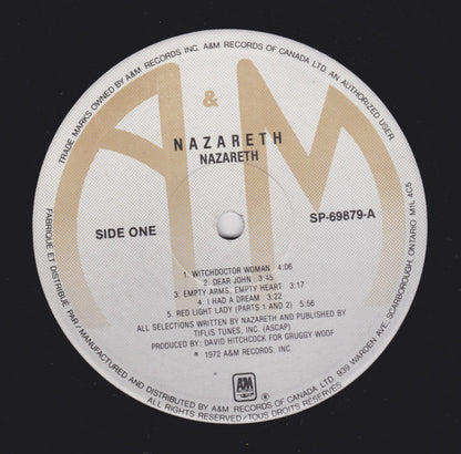 Nazareth (2) : Nazareth (LP, Album, RE)