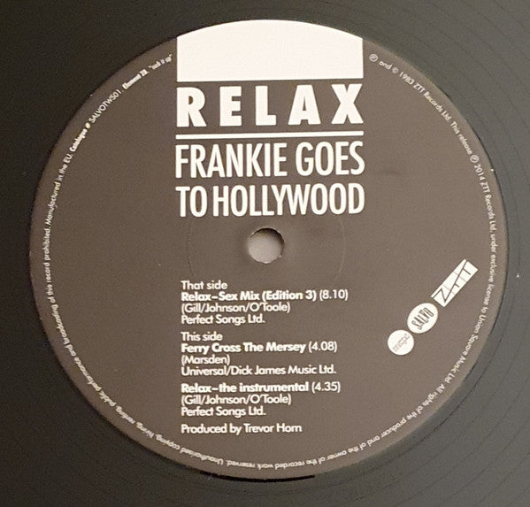 Frankie Goes To Hollywood : Relax (12", Ltd, 30t)