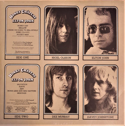 Elton John : Honky Château (LP, Album, RE)