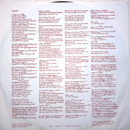 Black Sabbath : Born Again (LP, Album, SRC)