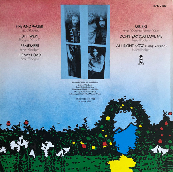 Free : Fire And Water (LP, Album, Ltd, RE, S/Edition)