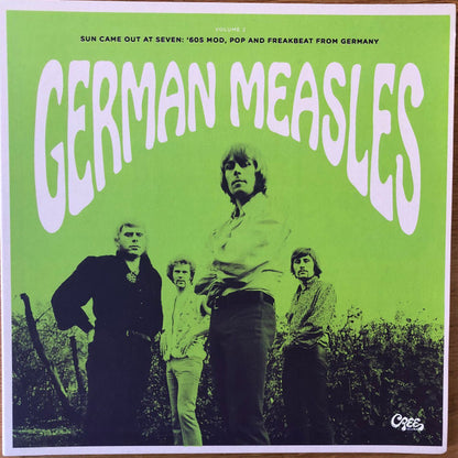 Various : German Measles Volume 2 - Sun Came Out At Seven: '60s Mod, Pop And Freakbeat From Germany (LP, Comp, Gat)