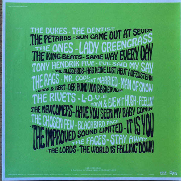 Various : German Measles Volume 2 - Sun Came Out At Seven: '60s Mod, Pop And Freakbeat From Germany (LP, Comp, Gat)