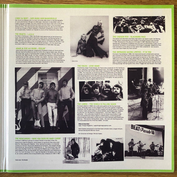 Various : German Measles Volume 2 - Sun Came Out At Seven: '60s Mod, Pop And Freakbeat From Germany (LP, Comp, Gat)