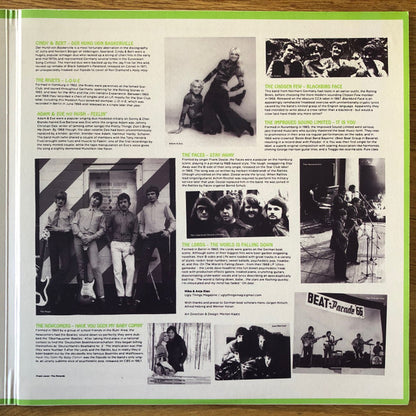 Various : German Measles Volume 2 - Sun Came Out At Seven: '60s Mod, Pop And Freakbeat From Germany (LP, Comp, Gat)