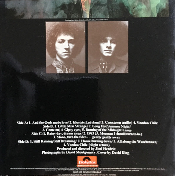 The Jimi Hendrix Experience : Electric Ladyland (2xLP, Album, RE)