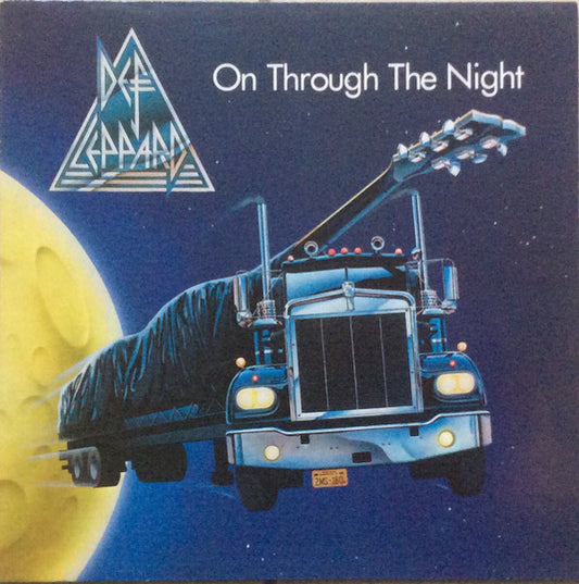 Def Leppard : On Through The Night (LP, Album, Spa)