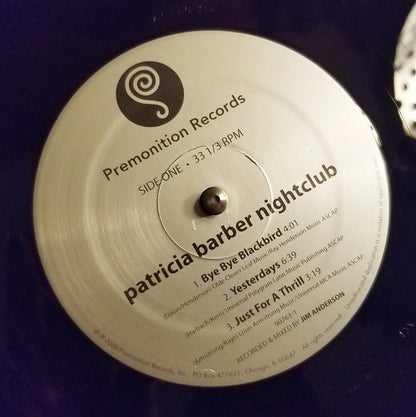 Patricia Barber : Nightclub (2xLP, Album, Ltd, RE, RM, 180)